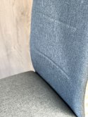 Krzesło tapicerowane VALVA DUO FABRIC GREY
