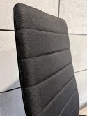 Krzesło tapicerowane VALVA LINE FABRIC BLACK