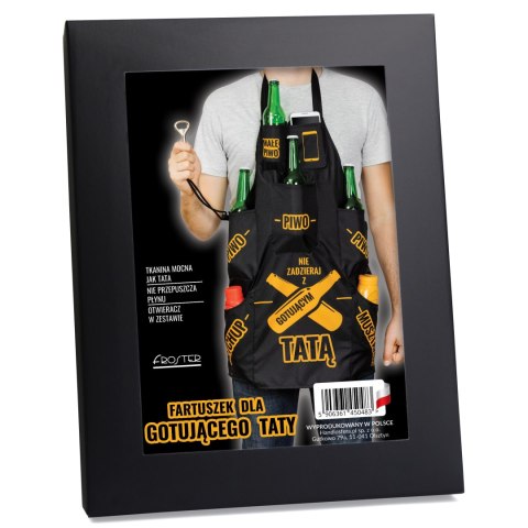 Fartuszek dla gotującego Taty - prezent na dzień ojca - na urodziny