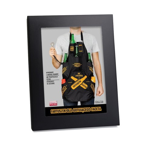 Fartuszek dla gotującego faceta MĘŻCZYZNY chłopaka