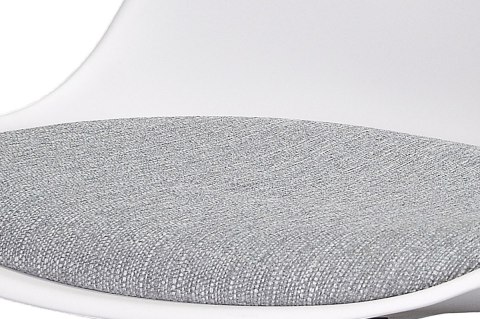 Krzesło TOSCANA BIANCO - Grey Fabric V
