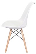 Krzesło TOSCANA BIANCO PU