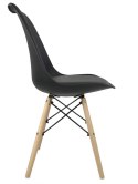 Krzesło TOSCANA BLACK PU