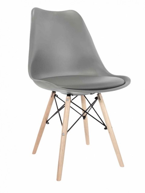 Krzesło TOSCANA LIGHT GREY PU