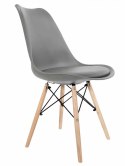 Krzesło TOSCANA LIGHT GREY PU