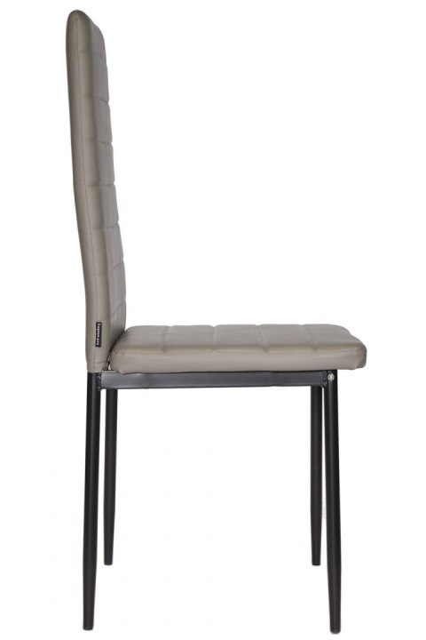 Krzesło tapicerowane VALVA PU GREY II GATUNEK