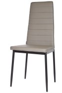 Krzesło tapicerowane VALVA PU GREY