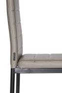 Krzesło tapicerowane VALVA PU GREY