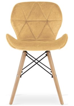 Krzesło tapicerowane VASTO CREAM VELVET