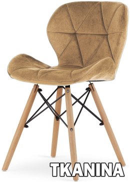 Krzesło tapicerowane VASTO SAND VELVET