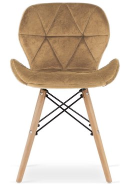 Krzesło tapicerowane VASTO SAND VELVET