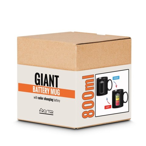 Gigantyczny Kubek Bateria zmieniający kolor