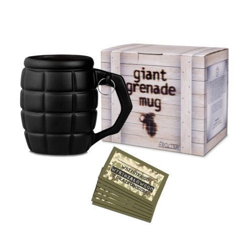 Gigantyczny Kubek Granat Czarny prezent dla niego