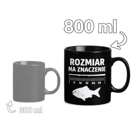 Gigantyczny Kubek dla Wędkarza - Rozmiar ma znaczenie