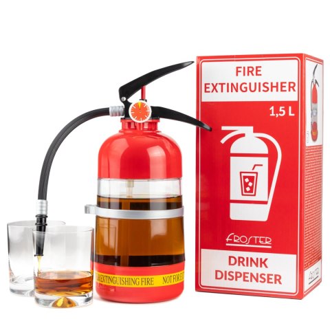 Imprezowa gaśnica - nalewak do drinków, dozownik do alkoholu
