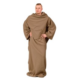 Kocyko - Szlafrok Cappuccino ciepły koc z rękawami