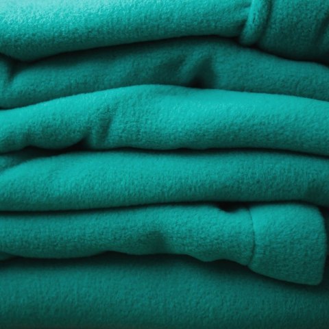 Kocyko - Szlafrok Miętowy ciepły koc z rękawami