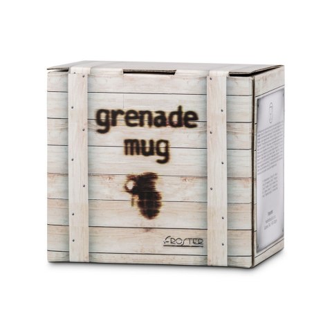 Kubek Granat Czarny 450ml dla niego chłopaka męża