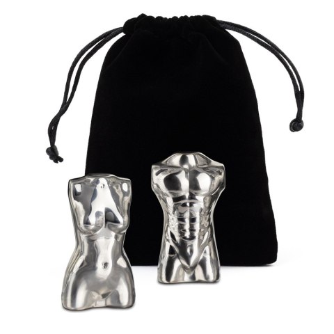 Metalowe kostki do drinków prezent dla pary ślub