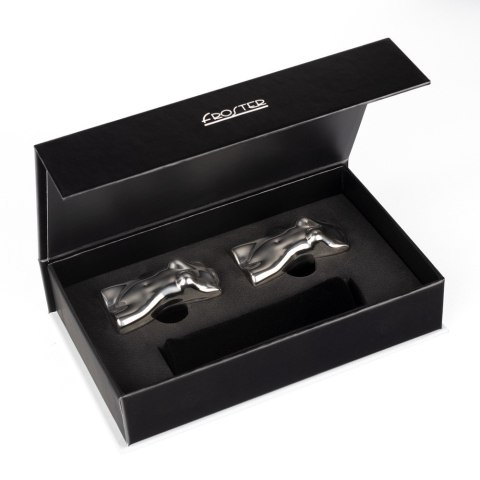 Metalowe kostki do whisky Kobieta chłodzące niego