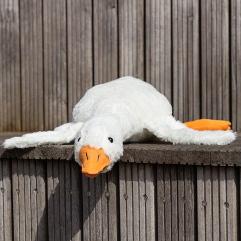 Grzejąca Pluszowa Gęś XL 90 cm