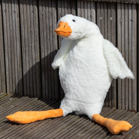Grzejąca Pluszowa Gęś XL 90 cm