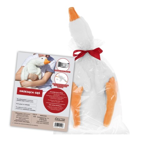 Grzejąca Pluszowa Gęś XL 90 cm