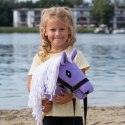 Hobby Horse Skippi A5 - lekki koń na kiju - lawendowy liliowy fioletowy