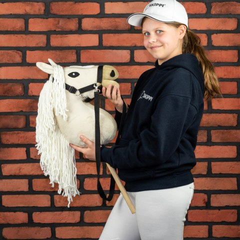 Hobby Horse Skippi - Almond - duży koń na kiju - A3 - kantar w zestawie