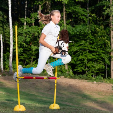 Hobby Horse Skippi - Gniado - srokaty A5 - z kantarem i wodzami - polski