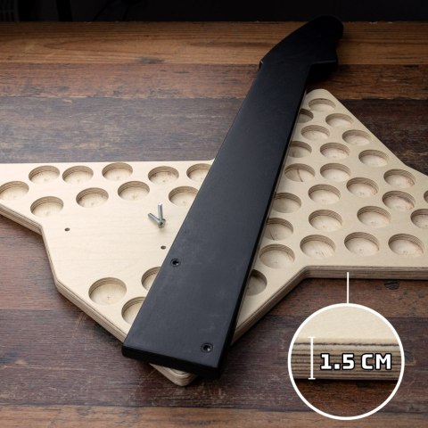 Łapacz Kapsli Gitara tablica na kapsle dla piwosza