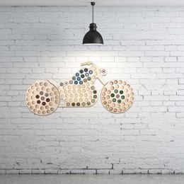 Łapacz Kapsli Motocykl tablica na kapsle piwosza