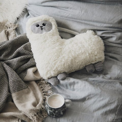 PrzytuLamka Grzejąca Lama Alpaka do przytulania