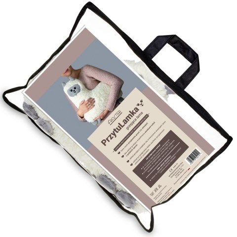 PrzytuLamka Grzejąca Lama Alpaka do przytulania