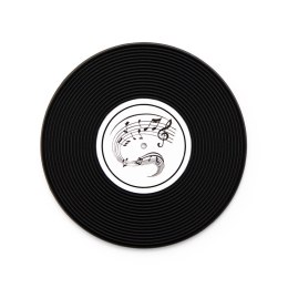 Winylowe Podkładki Muzyka pod kubek szklankę płyty