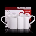 Zakochane Kubeczki Biały Kubki Walentynki Rocznica