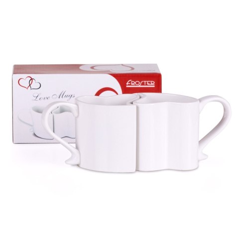 Zakochane Kubeczki Biały Kubki Walentynki Rocznica