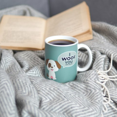 Zaskakujący Kubeczek Piesek magiczny Walentynki