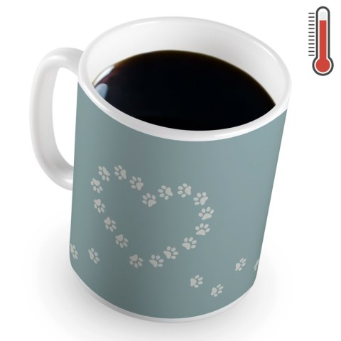 Zaskakujący Kubeczek Piesek magiczny Walentynki