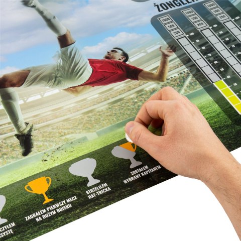 Zdrapka Piłkarza Sprintigo - prezent dla młodego piłkarza