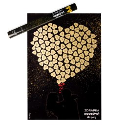 Zdrapka Przeżyć dla Pary Dwojga prezent Walentynki