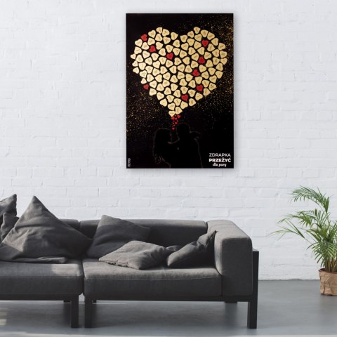 Zdrapka Przeżyć dla Pary Dwojga prezent Walentynki