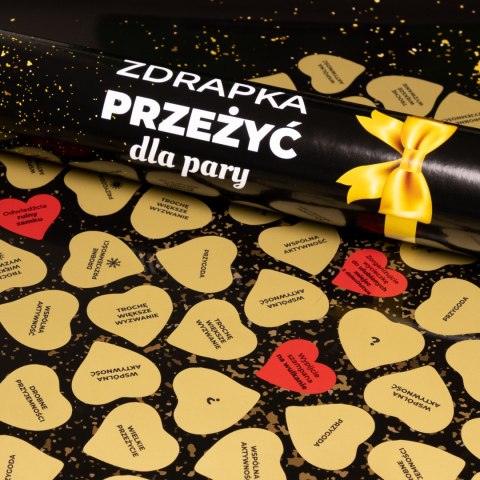Zdrapka Przeżyć dla Pary Dwojga prezent Walentynki