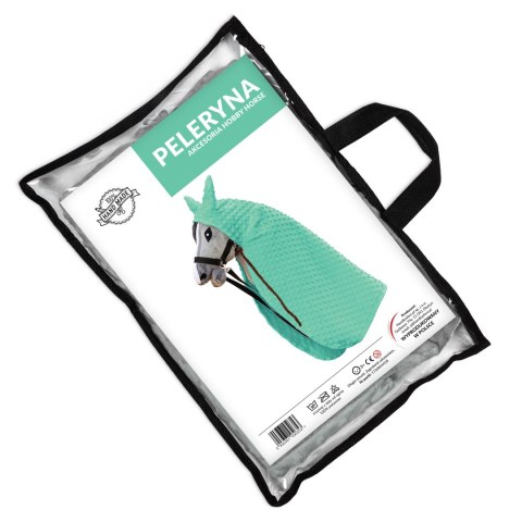 Peleryna Skippi dla Hobby Horse - miętowa - uniwersalny rozmiar A3 A4