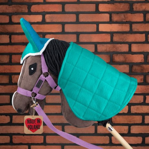 Skippi Kantar dla Hobby Horse - wodze, 2 wymienne futerka - lawendowy
