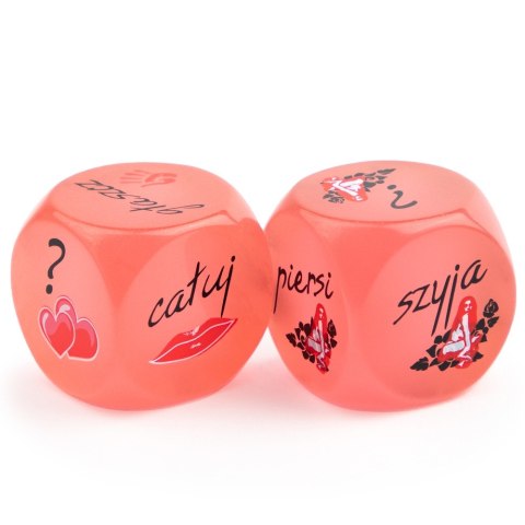 Świecące kości miłości Gra dla Pary Dwojga prezent