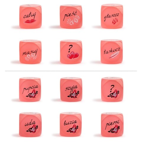 Świecące kości miłości Gra dla Pary Dwojga prezent