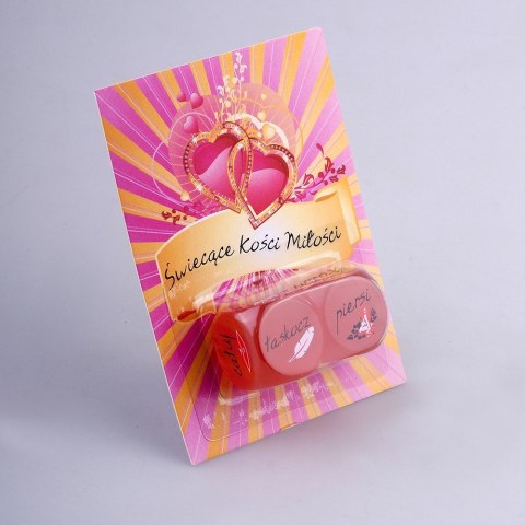 Świecące kości miłości Gra dla Pary Dwojga prezent