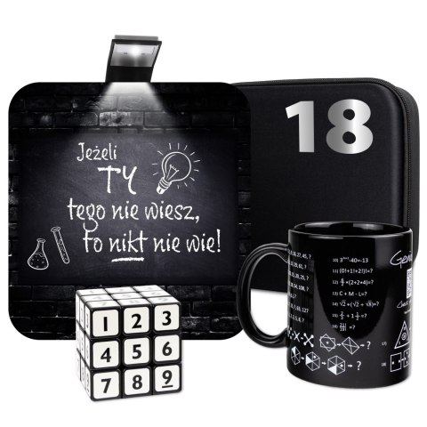 Zestaw Prezentowy dla Geniusza - prezent na 18 urodziny