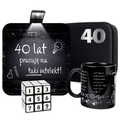 Zestaw Prezentowy dla Geniusza - prezent na 40 urodziny